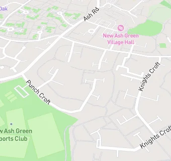 map for New Ash Green Pavilion