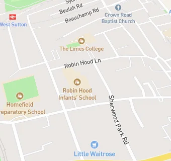 map for Caterlink Ltd At Robin Hood Infant's School