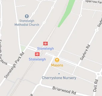 map for Stoneleigh Food And Wine