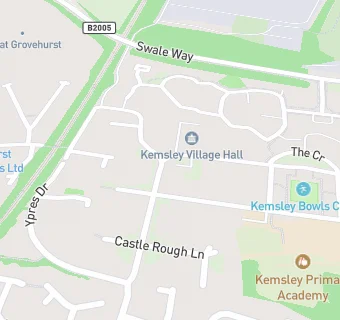 map for Kemsley Community Centre Trust