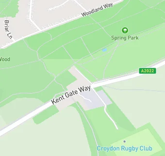 map for Croydon Rugby Club