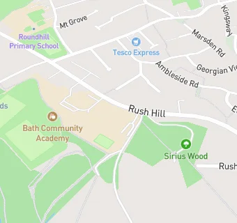 map for Bath Community Academy