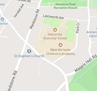 map for Chatham South School