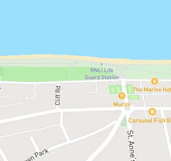 map for Tankerton Bay Sailing Club