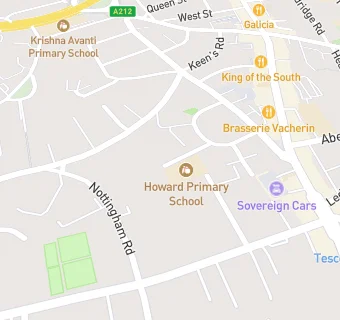 map for Howard Primary School