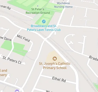 map for St Joseph's Convent School