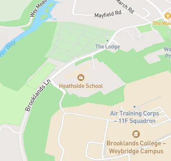 map for Heathside School