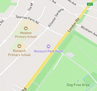 map for Nonsuch Park Hotel