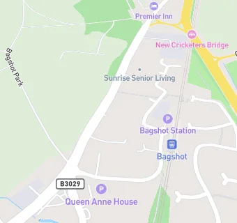 map for Bagshot Park Rehabilitation