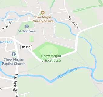 map for Chew Magna Cricket Club