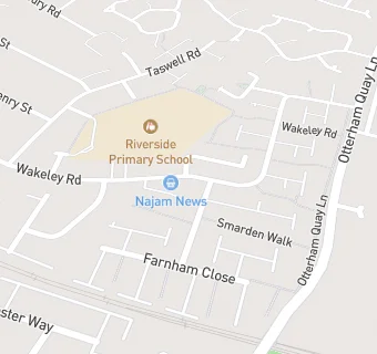 map for Rainham Arms