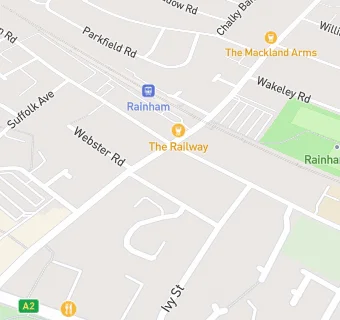 map for Rainham (Kent) Social