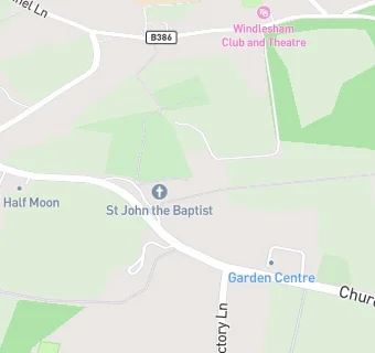 map for St Johns Hall