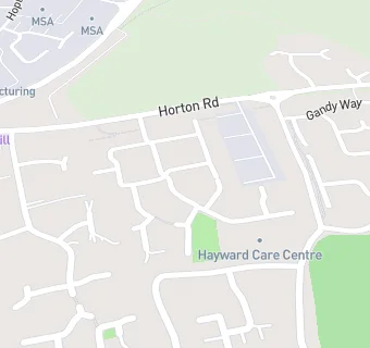 map for Hayward Care Centre