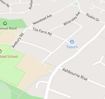 map for Tubbenden Junior School