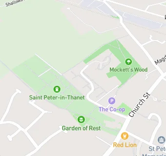 map for Mocketts Wood Surgery