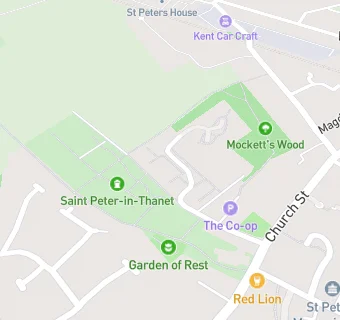 map for Portland Centre