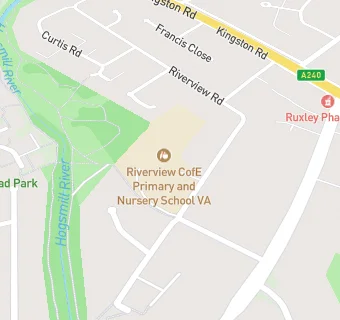 map for Riverview CofE Primary School