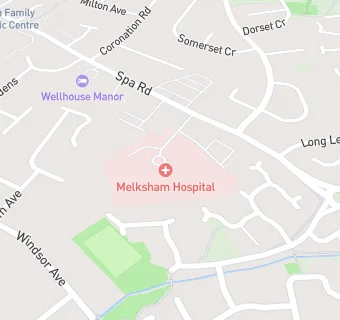 map for St. Damian's Surgery