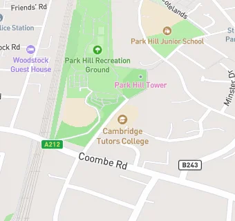 map for Cambridge Tutors College