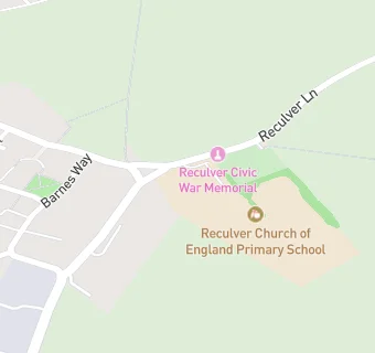 map for Beltinge Day Nursery