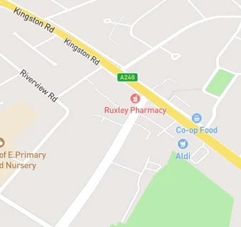 map for Ruxley Pharmacy