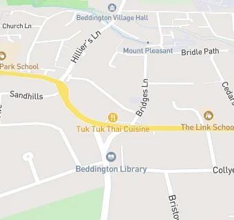 map for Beddington Kebab And Pizza