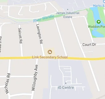 map for The Link Secondary School