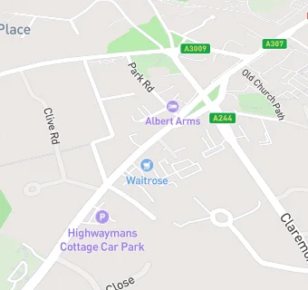 map for Waitrose