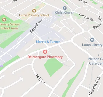 map for Street End Pharmacy