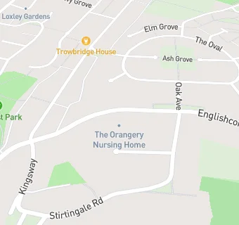 map for The Orangery Nursing Home