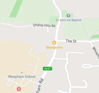 map for Meopham Medical Centre