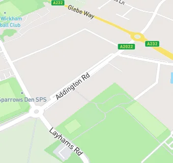 map for Addington Road Surgery