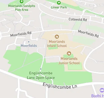 map for Moorlands Junior School