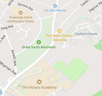 map for Christchurch High School