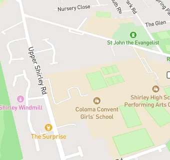 map for Aspens Services At Coloma Convent Girls School