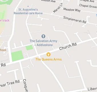 map for Salvation Army Church and Community Centre