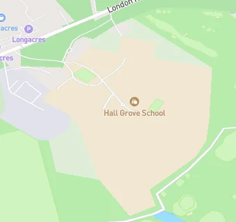 map for Thomas Franks At Hall Grove School