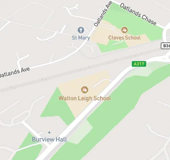 map for Walton Leigh School