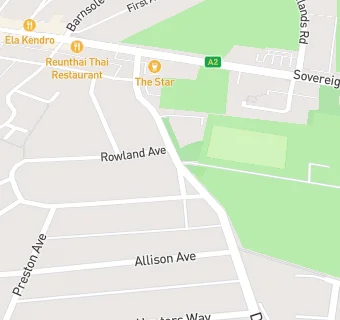 map for Star Meadow Sports Social Club