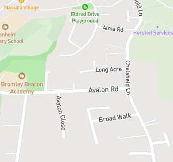 map for The Avalon Centre