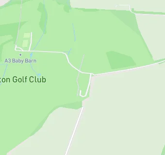 map for Surbiton Golf Club