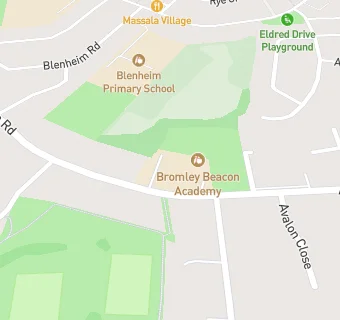 map for Bromley Beacon Academy