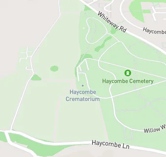 map for Haycombe Cemetery & Crematorium (selling Honey)