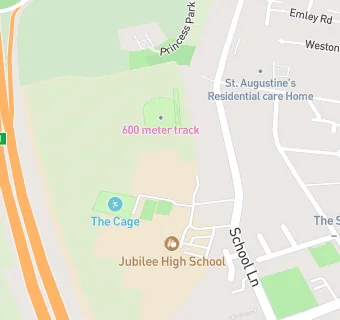 map for Addlestone Football Club