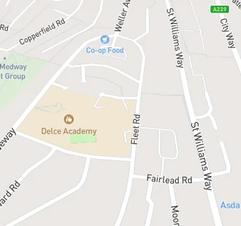 map for Crest Infant School