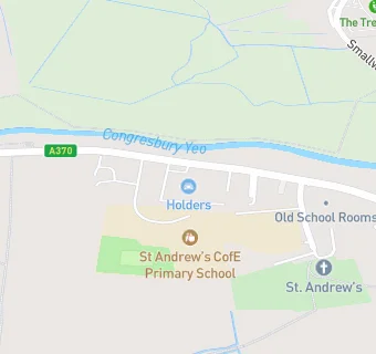 map for Congresbury Community Pre-School