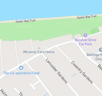 map for Miramar Care Home