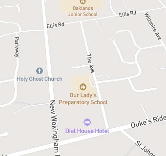 map for Our Lady's Preparatory School