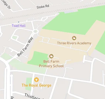 map for Bell Farm Primary School